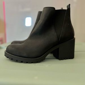 Dirty Laundry Black Booties